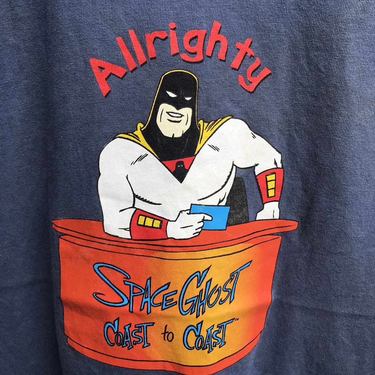 Cartoon Network Vintage SPACE GHOST Cartoon Network by fashion victim Size US M / EU 48-50 / 2 - 4 Thumbnail