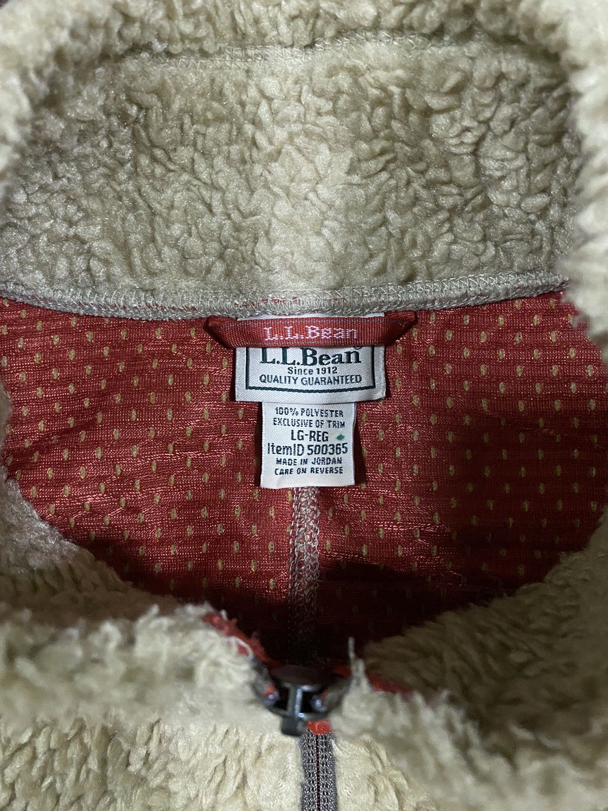 L.L. Bean VINTAGE LL BEAN FLEECE JACKET Size US L / EU 52-54 / 3 - 7 Thumbnail