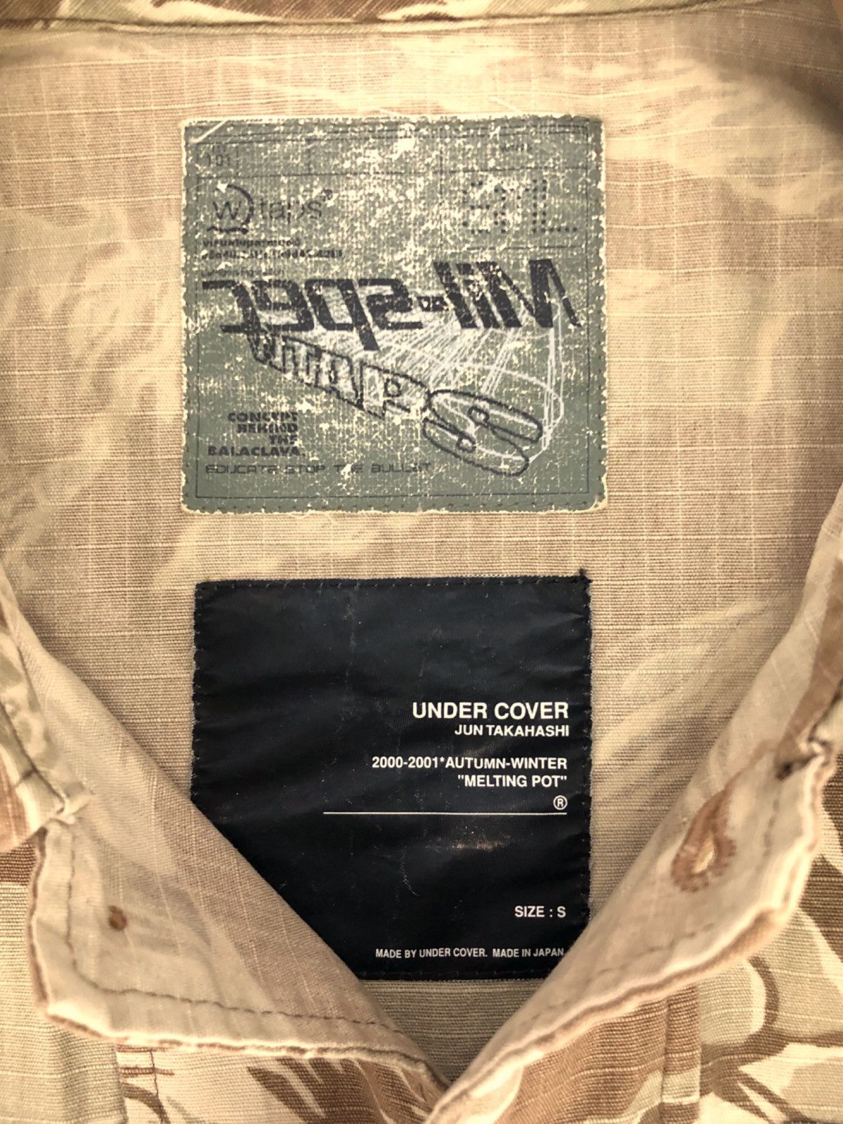 Undercover × Wtaps *** Archive** 00’-01’ “Melting Pot” Collection Jungle Jacket Size US S / EU 44-46 / 1 - 5 Thumbnail