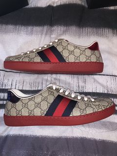 GUCCI Sneakers GG SUPREME in 1080 bla/be.eb/du.gr/bla/