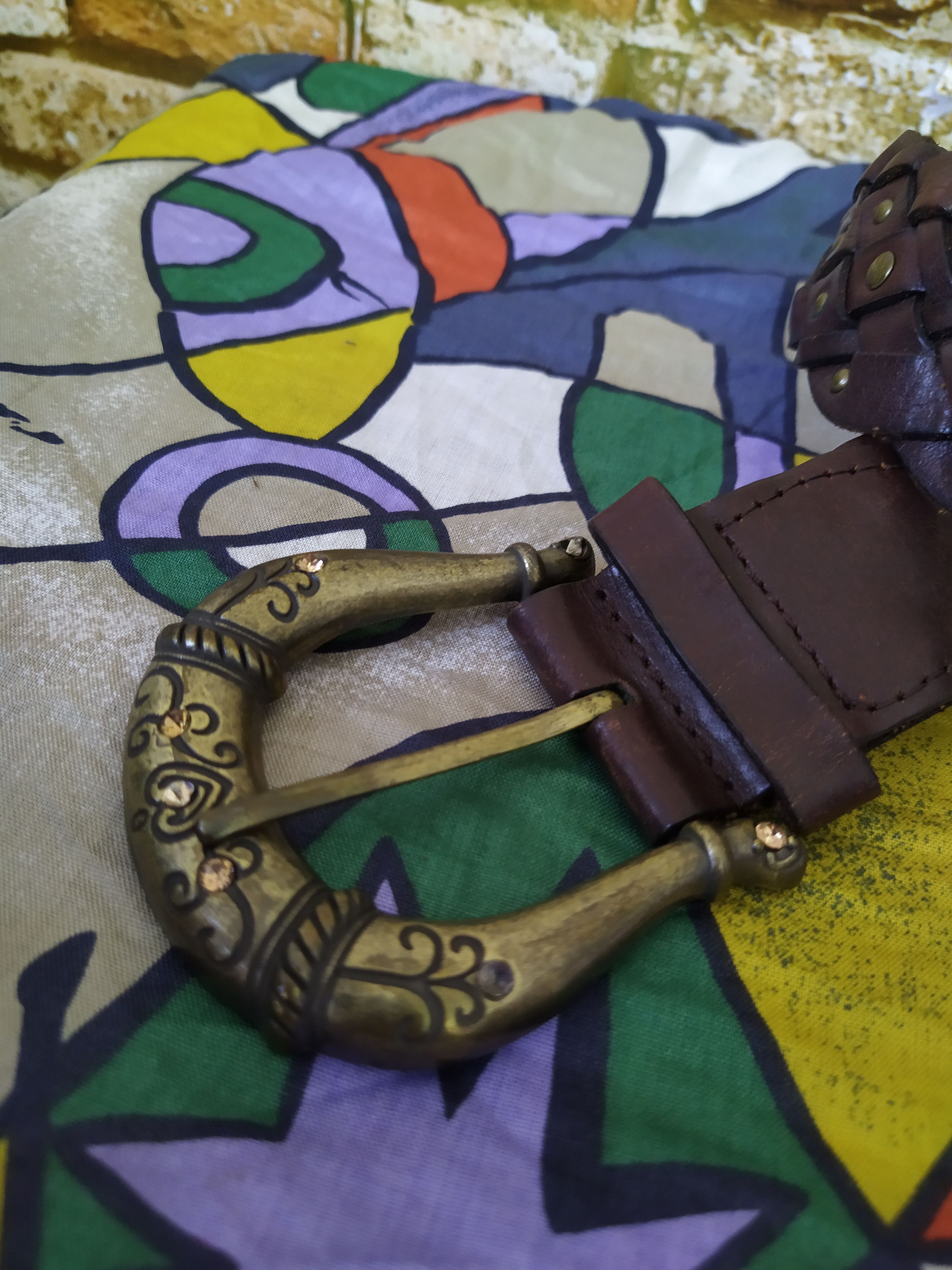 Leather UNITED COLORS OF BENETTON LEATHER BELTS (C20) Size ONE SIZE - 2 Thumbnail