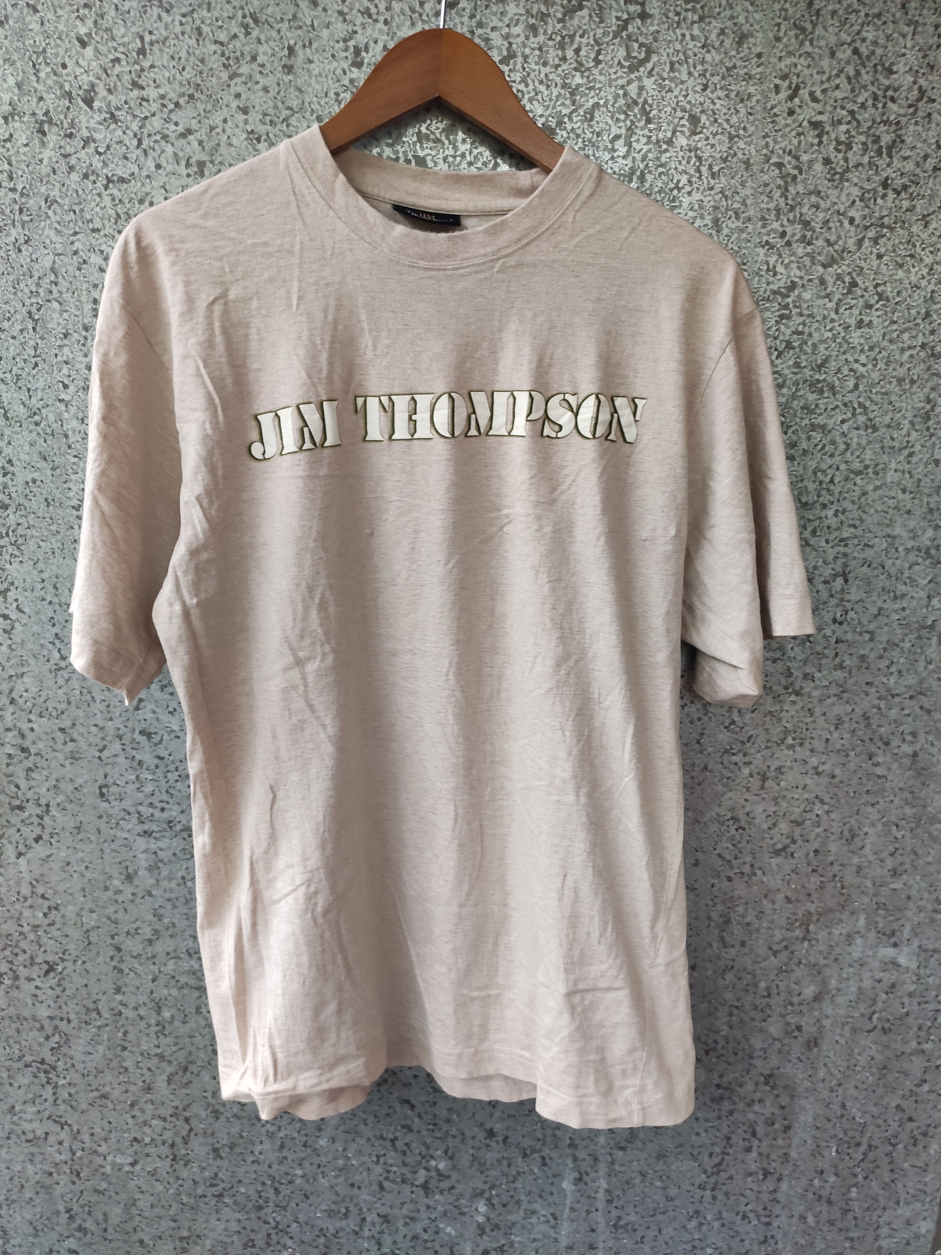 Jim Thompson Jim Thompson t shirt spell out Size US M / EU 48-50 / 2 - 1 Thumbnail