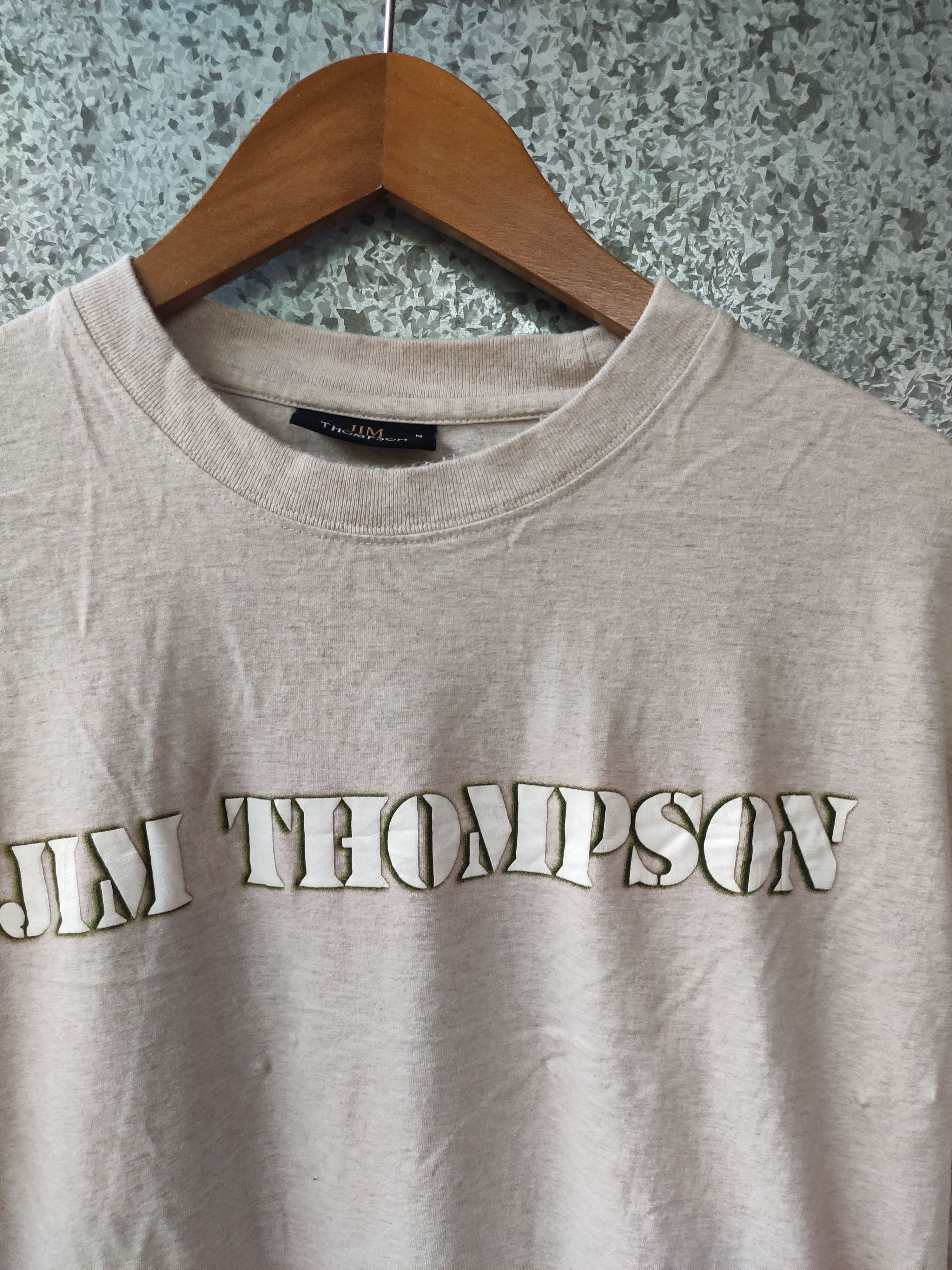 Jim Thompson Jim Thompson t shirt spell out Size US M / EU 48-50 / 2 - 2 Thumbnail