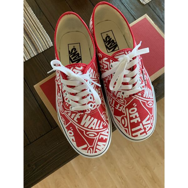 vans otw repeat authentic red
