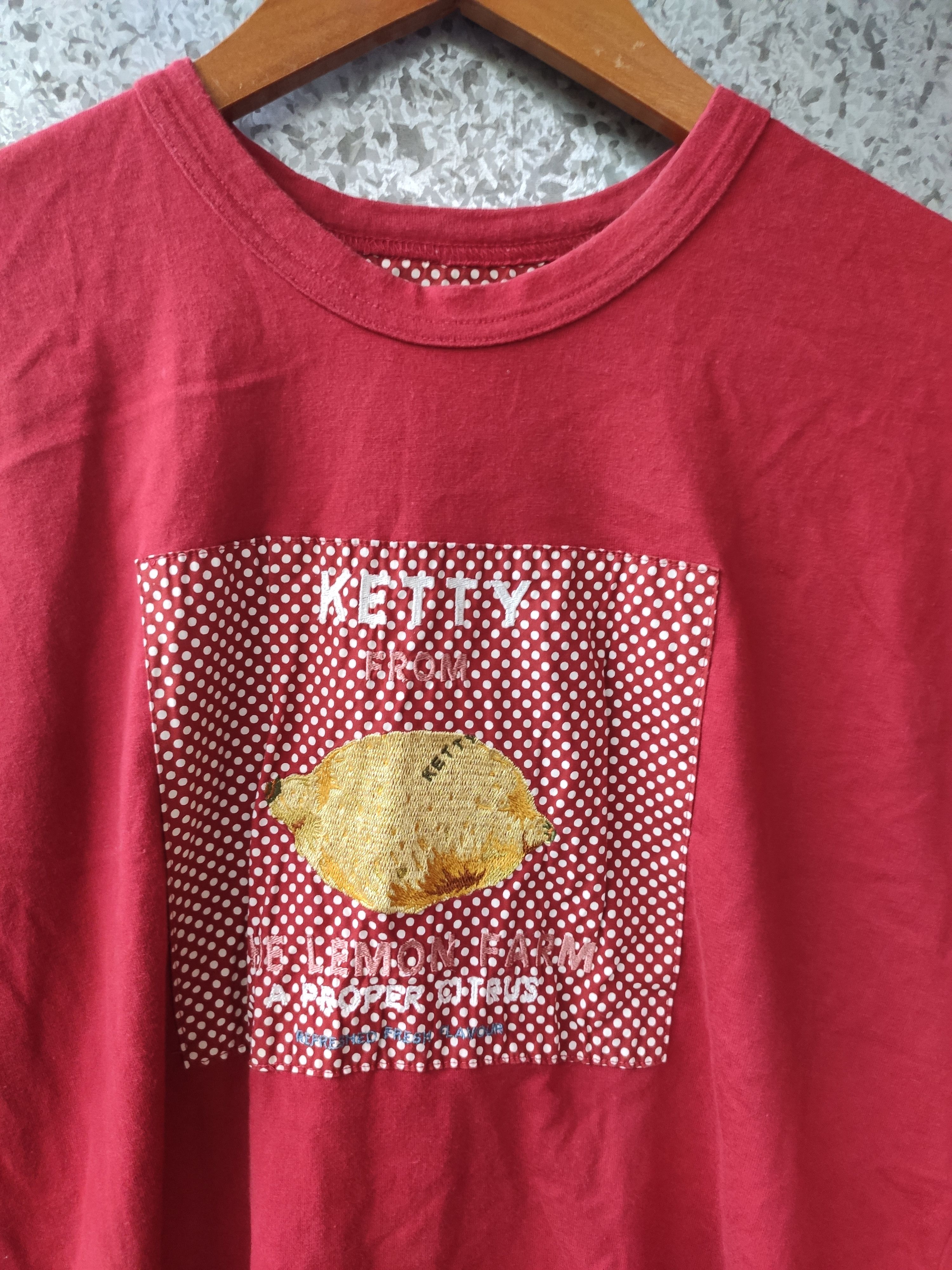 Japanese Brand 🔥 Ketty from the Lemon Farm t shirt Size US M / EU 48-50 / 2 - 3 Thumbnail