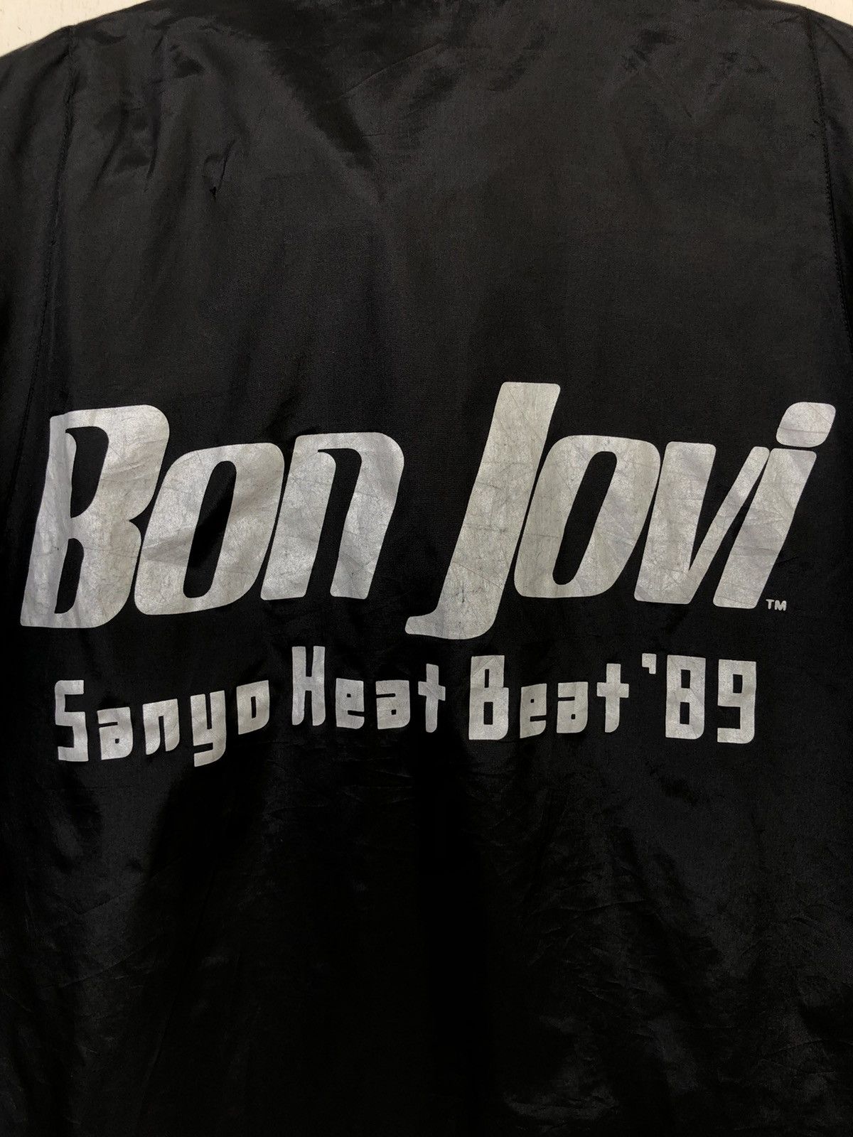 Band Tees × Bon Jovi × Vintage RARE 1989 Bon Jovi Live in 🇯🇵 Sanyo Concert Windbreaker Size US L / EU 52-54 / 3 - 6 Thumbnail