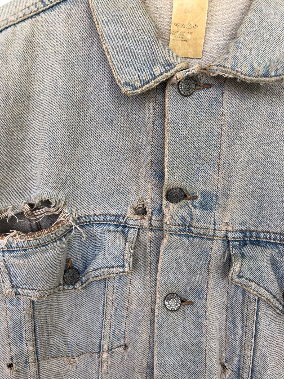Dolce & Gabbana AW96 Dolce & Gabbana Craft Distressed Jacket Size US M / EU 48-50 / 2 - 9 Thumbnail