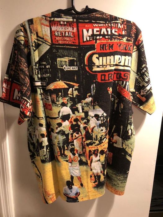 Supreme Supreme Street Scene Jacquard S/S Top - Multicolor | Grailed