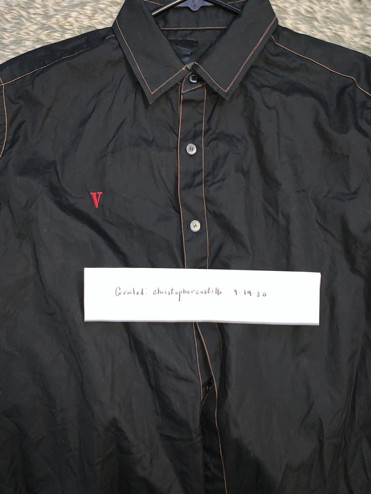 Vlone button clearance up