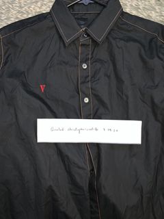 Vlone button hotsell up shirt