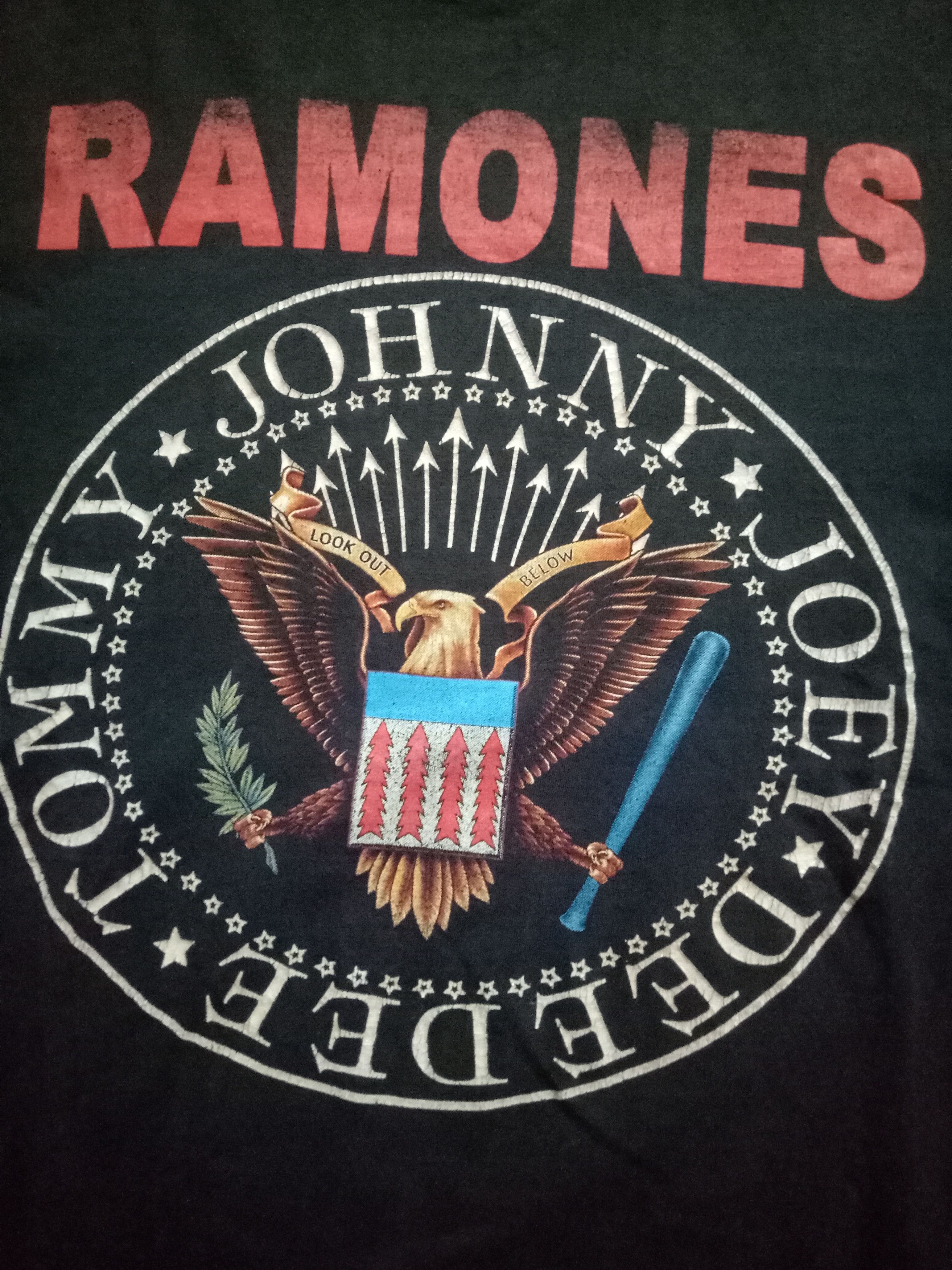 Band Tees VINTAGE BOOTLEG RAMONES OVERSIZED Size US XL / EU 56 / 4 - 3 Thumbnail