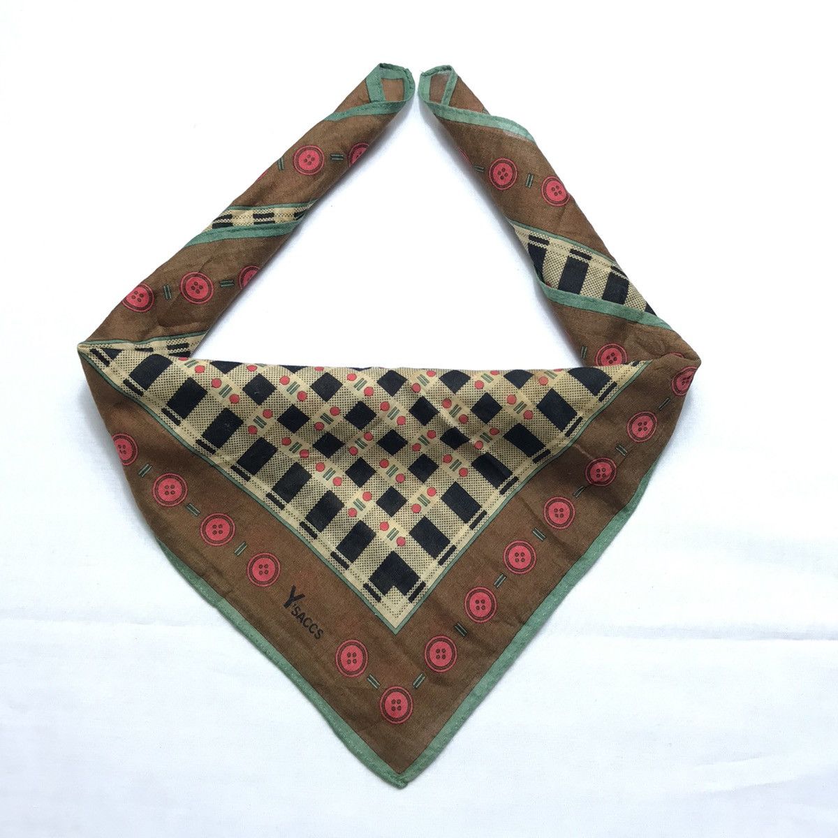 Yohji Yamamoto YSACCS YOHJI YAMAMOTO handkerchief bandana scarf Size ONE SIZE - 1 Thumbnail