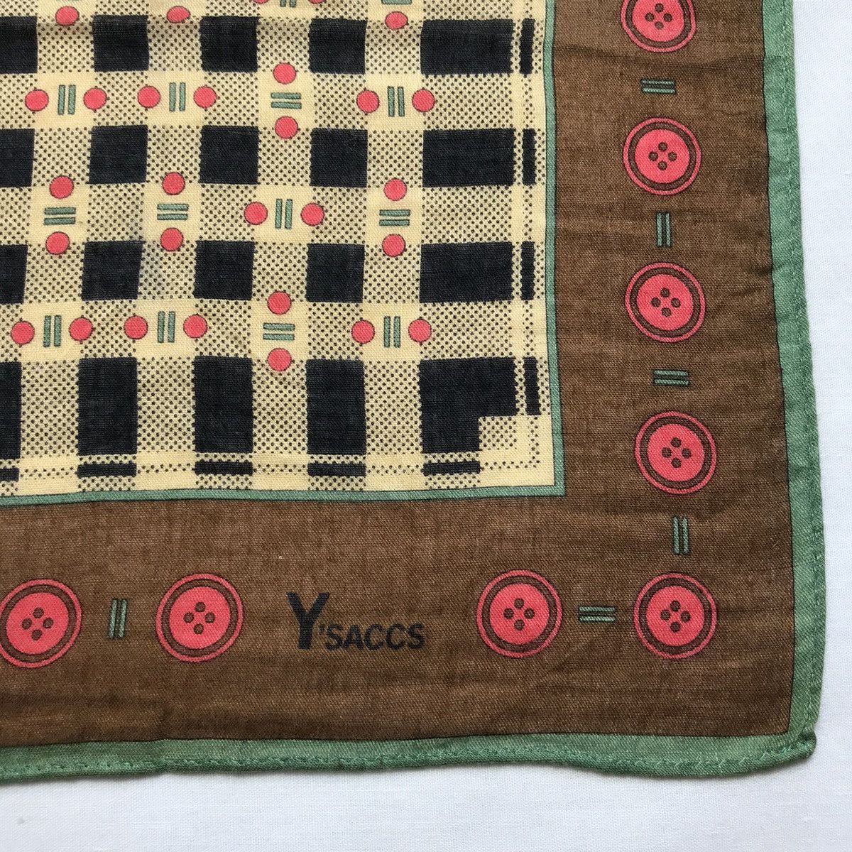 Yohji Yamamoto YSACCS YOHJI YAMAMOTO handkerchief bandana scarf Size ONE SIZE - 3 Thumbnail
