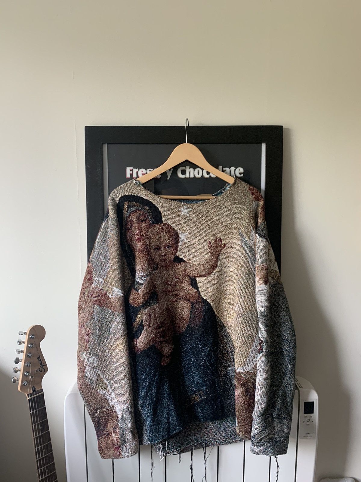 Vale Vale Lives holy mother of Mary knitwear | Grailed