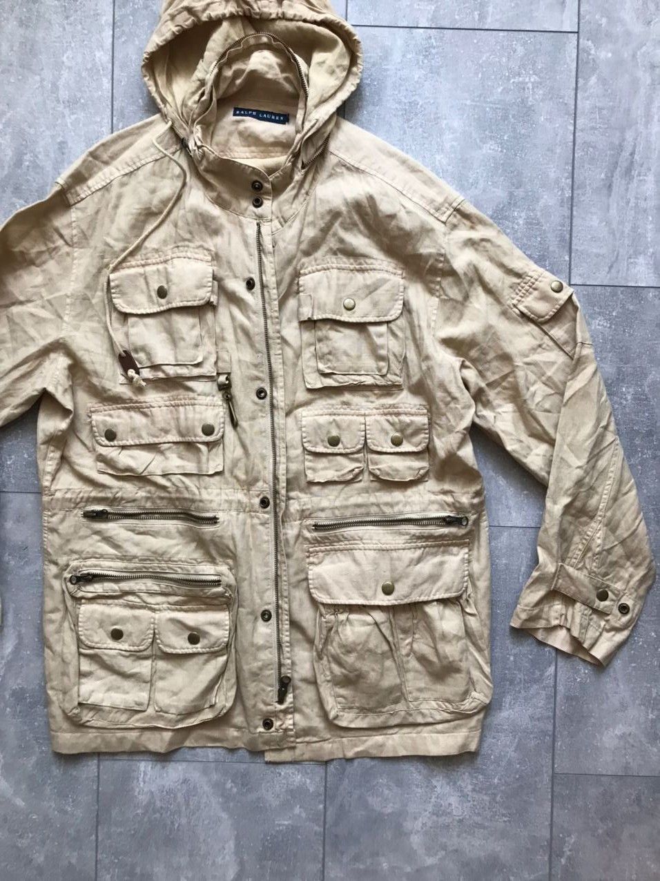 Ralph Lauren Ralph Lauren multipocket lin military cargo jacket Size US L / EU 52-54 / 3 - 2 Thumbnail