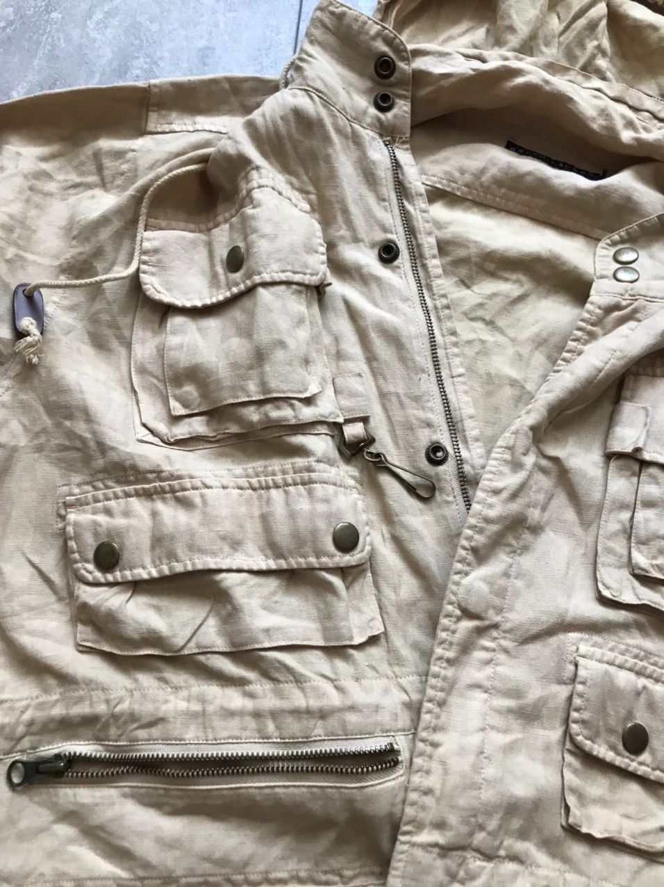 Ralph Lauren Ralph Lauren multipocket lin military cargo jacket Size US L / EU 52-54 / 3 - 6 Thumbnail