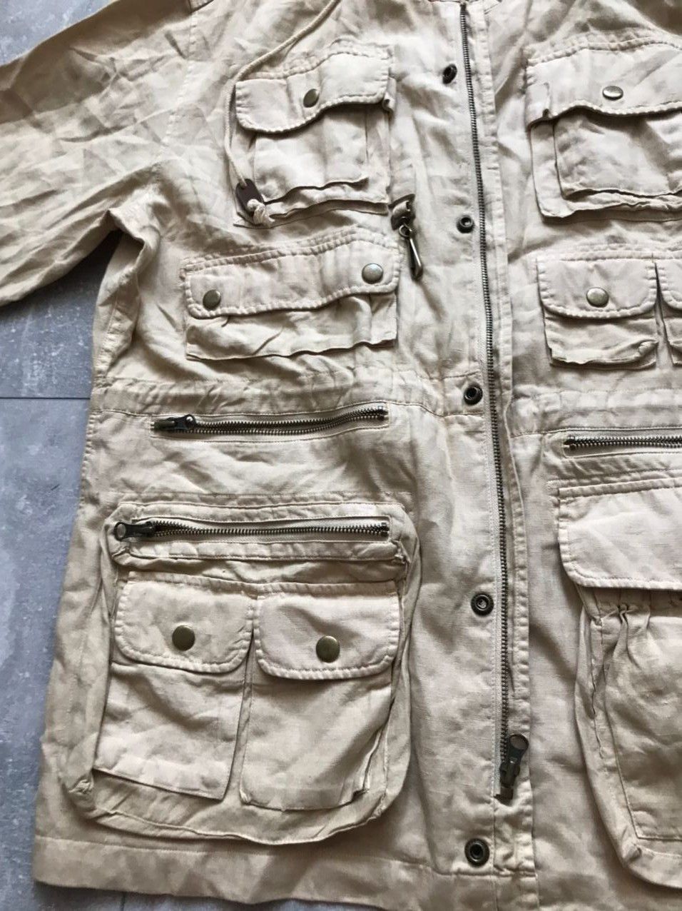 Ralph Lauren Ralph Lauren multipocket lin military cargo jacket Size US L / EU 52-54 / 3 - 4 Thumbnail
