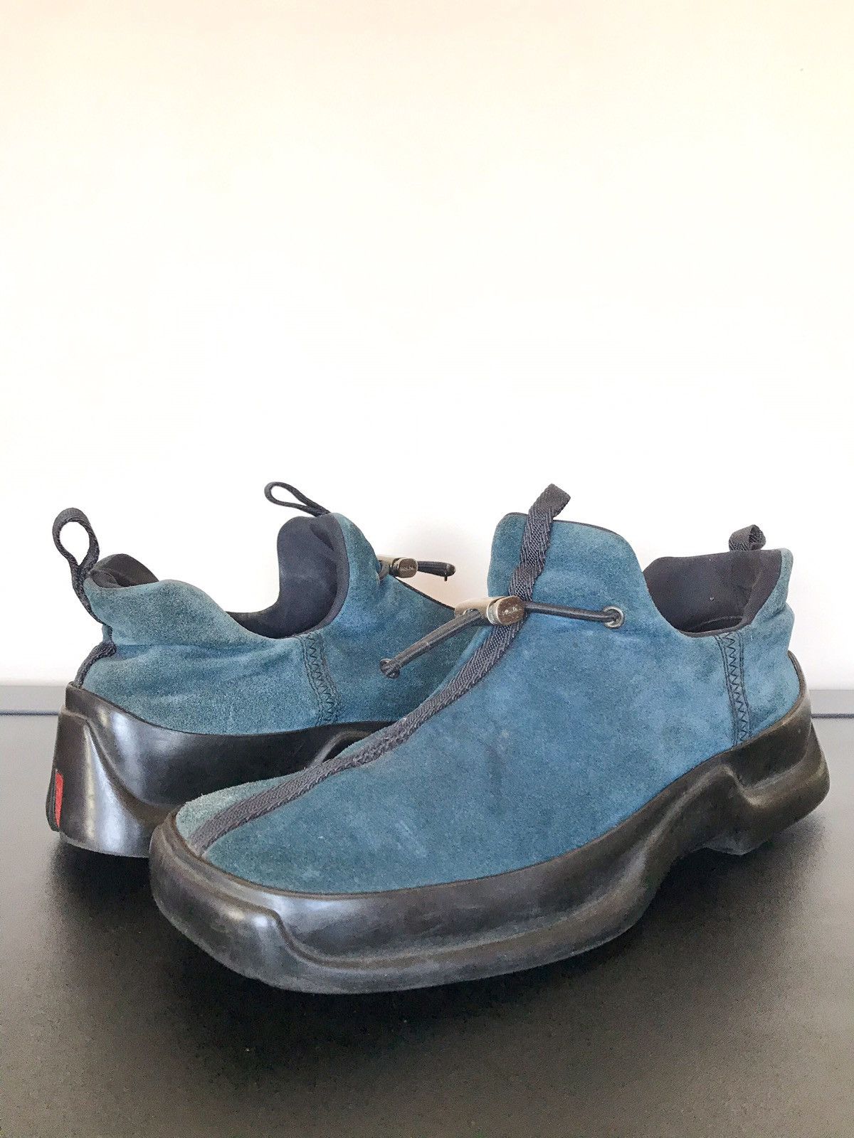 Prada Prada A/W 1999 Rare Suede Hiking Boots | Grailed