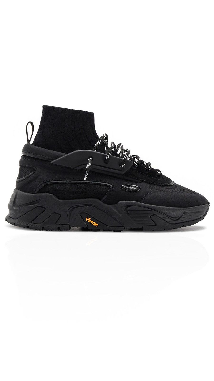 Represent Clo. Represent Terrier Sneaker - Black UK10/EU44/US11 Size US 11 / EU 44 - 1 Thumbnail