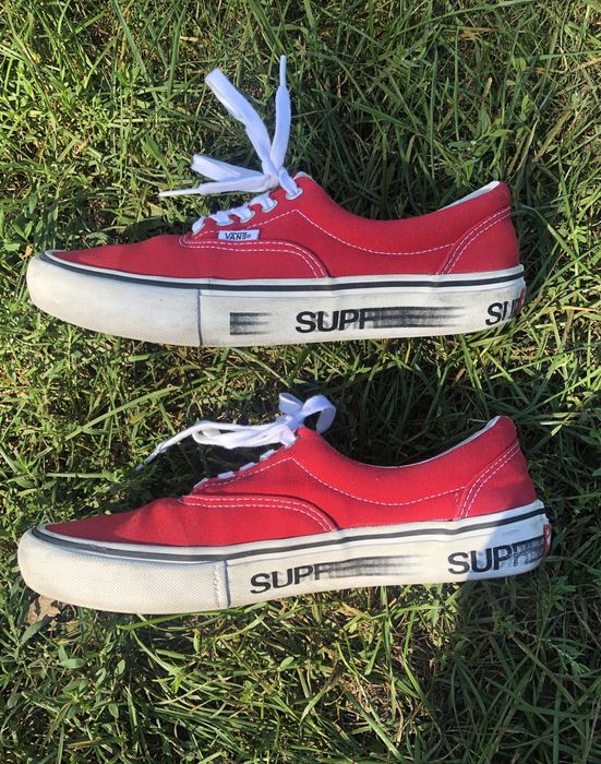 Supreme ss16 x on sale vans