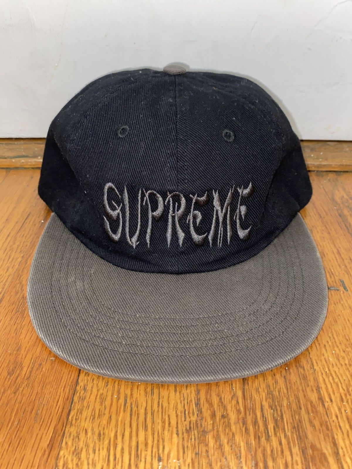 Supreme Supreme Shaolin Logo Corduroy 6 Panel Hat Cap Black Box Logo |  Grailed