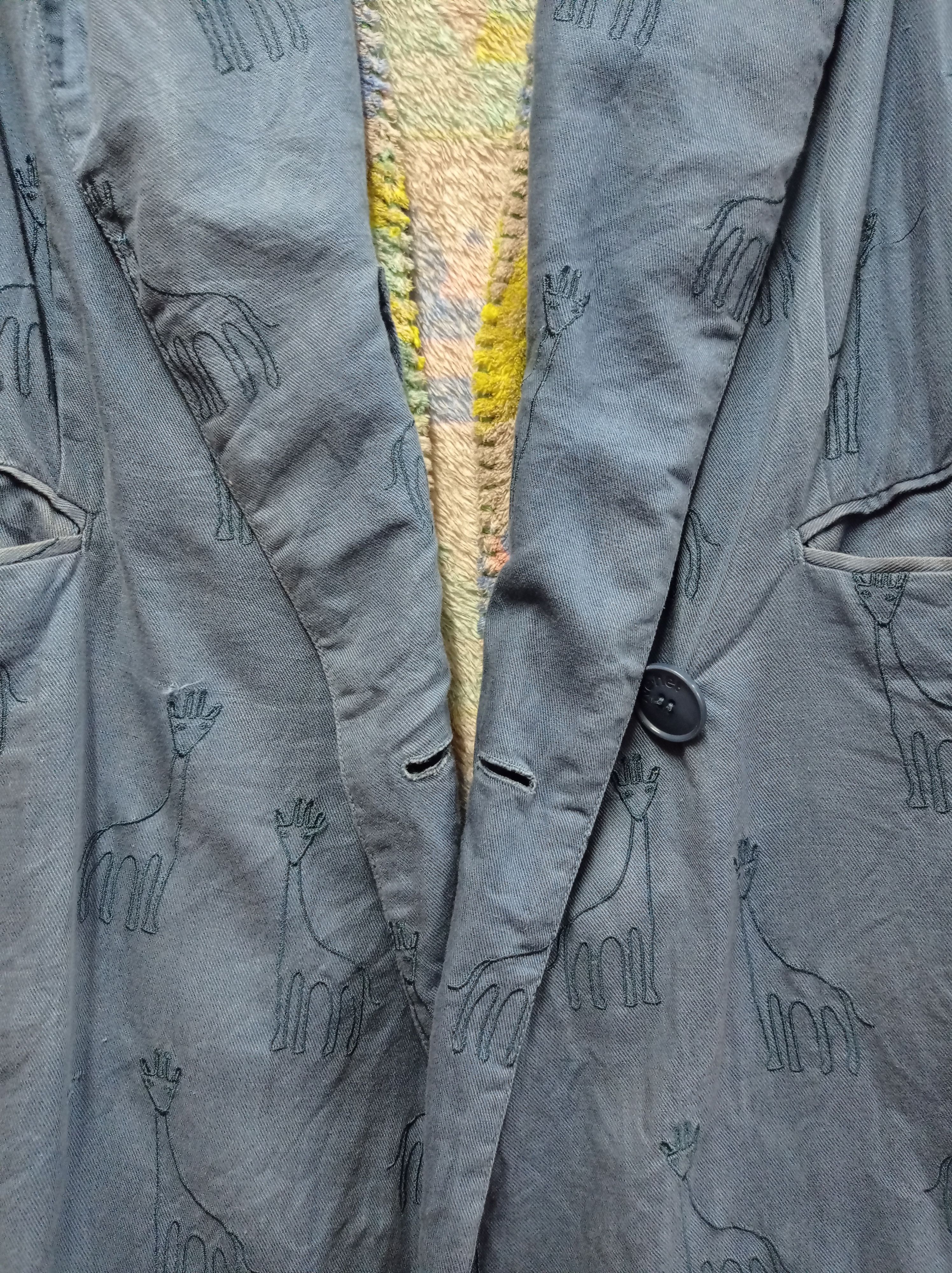 Japanese Brand Ne-Net Double Lining Long Jacket Size US S / EU 44-46 / 1 - 4 Thumbnail