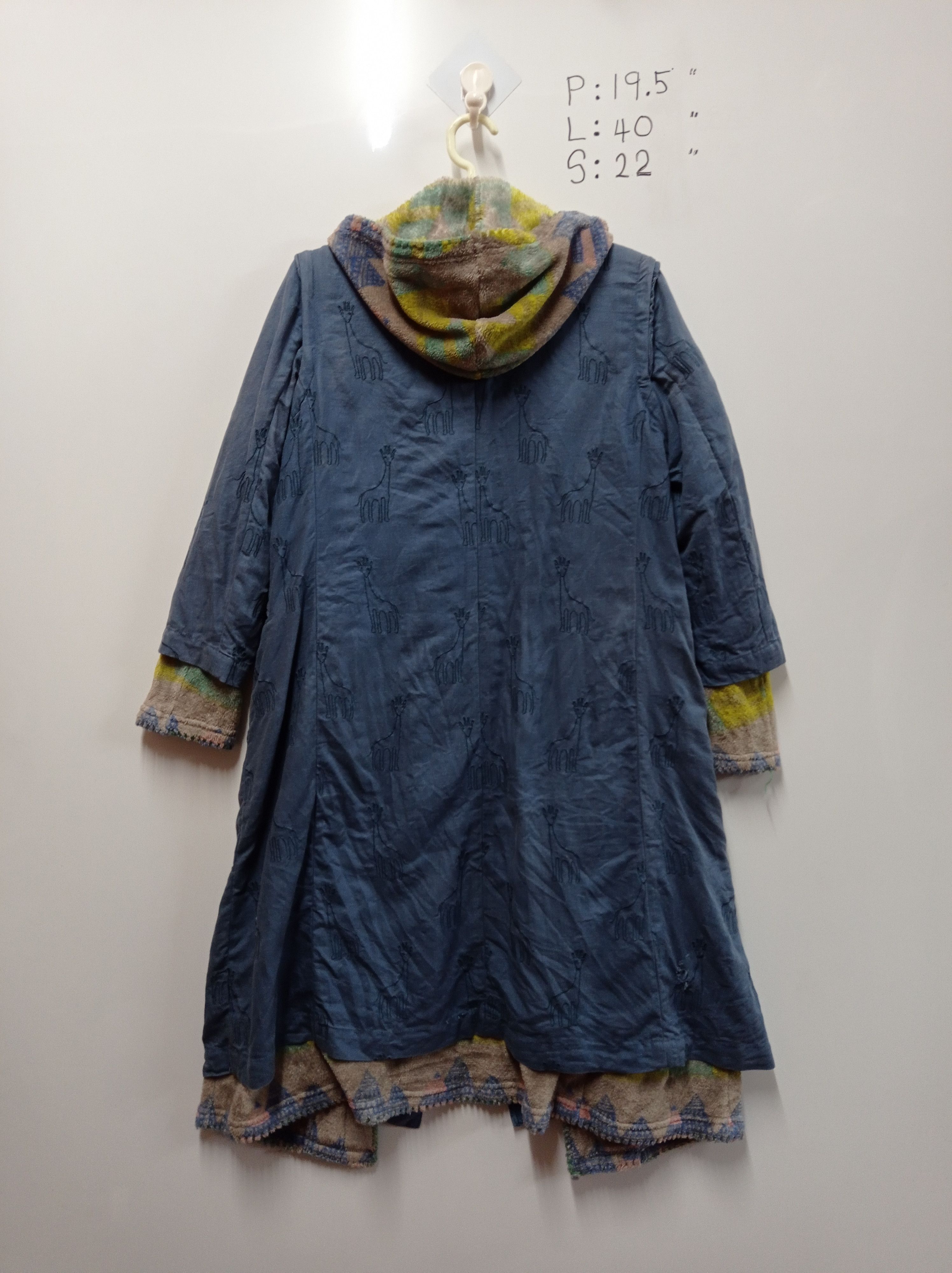 Japanese Brand Ne-Net Double Lining Long Jacket Size US S / EU 44-46 / 1 - 2 Thumbnail