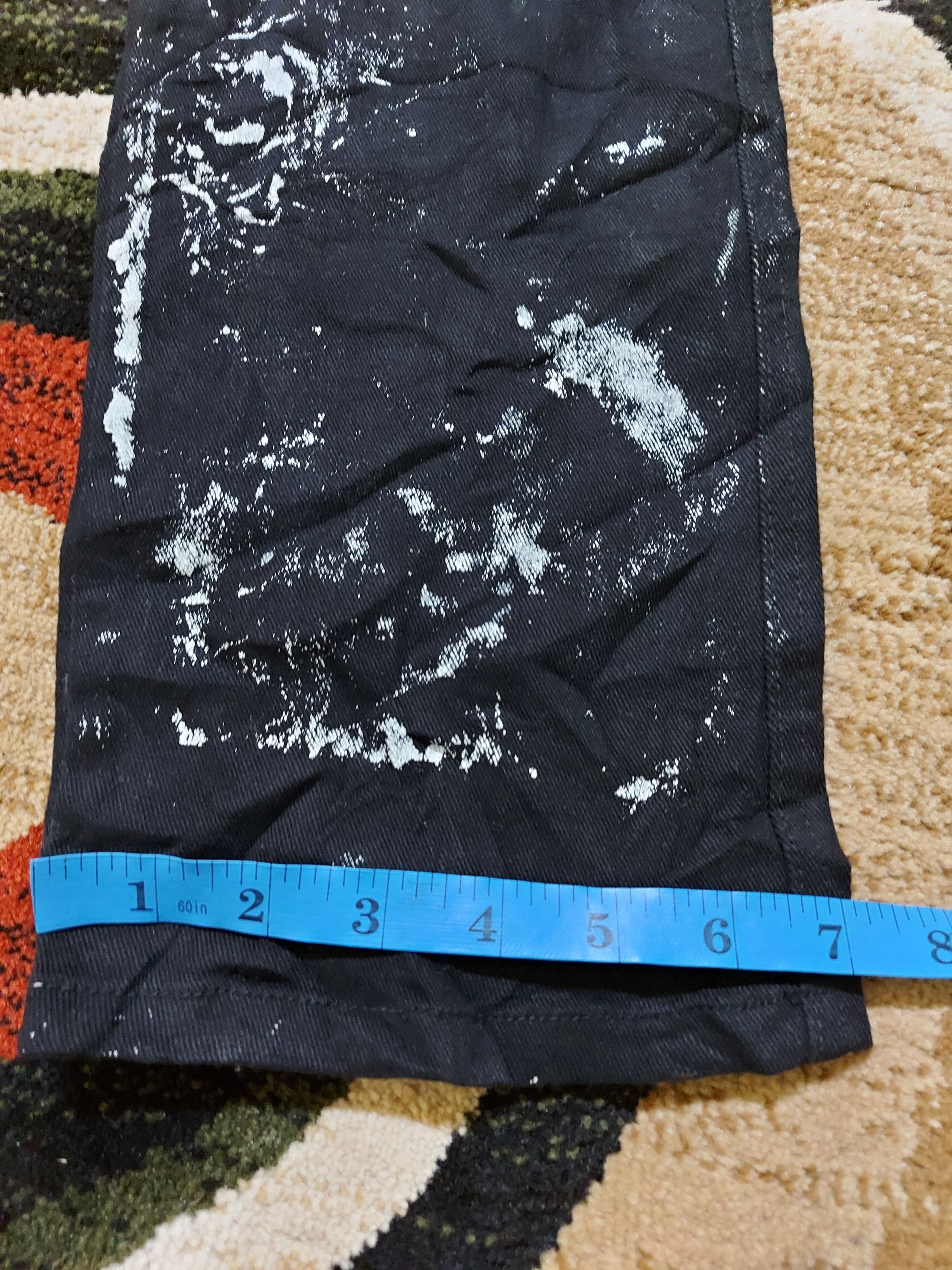 Other (J184) Firhine jeans - painter skuul design Size US 29 - 11 Thumbnail