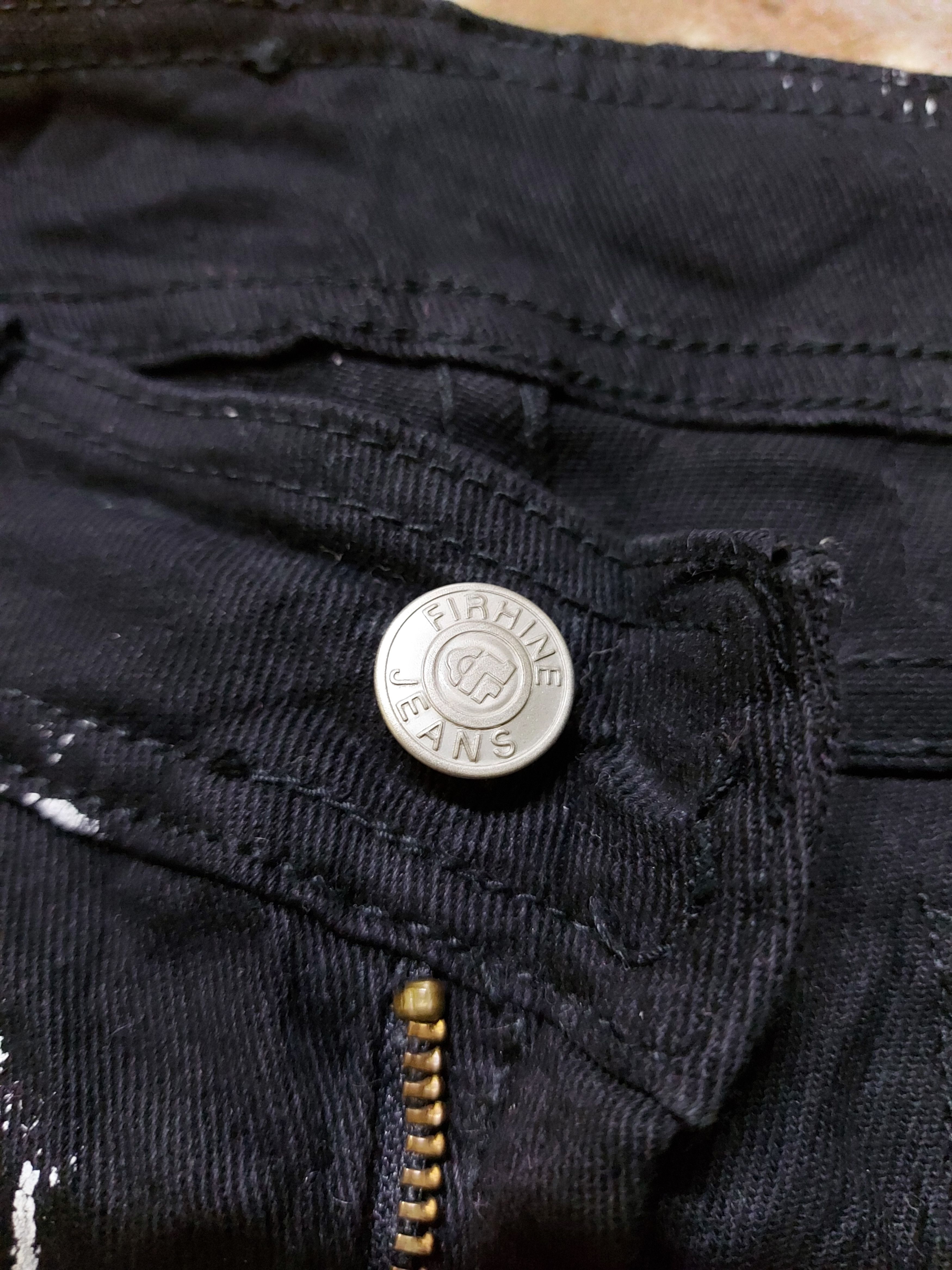 Other (J184) Firhine jeans - painter skuul design Size US 29 - 5 Thumbnail
