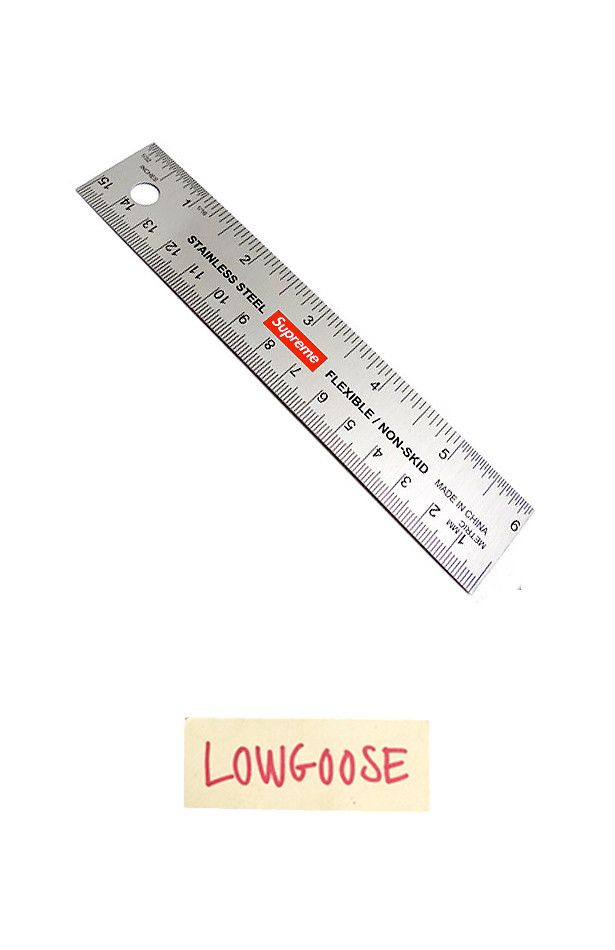 Supreme Japan Only Supreme Steel Ruler | Grailed
