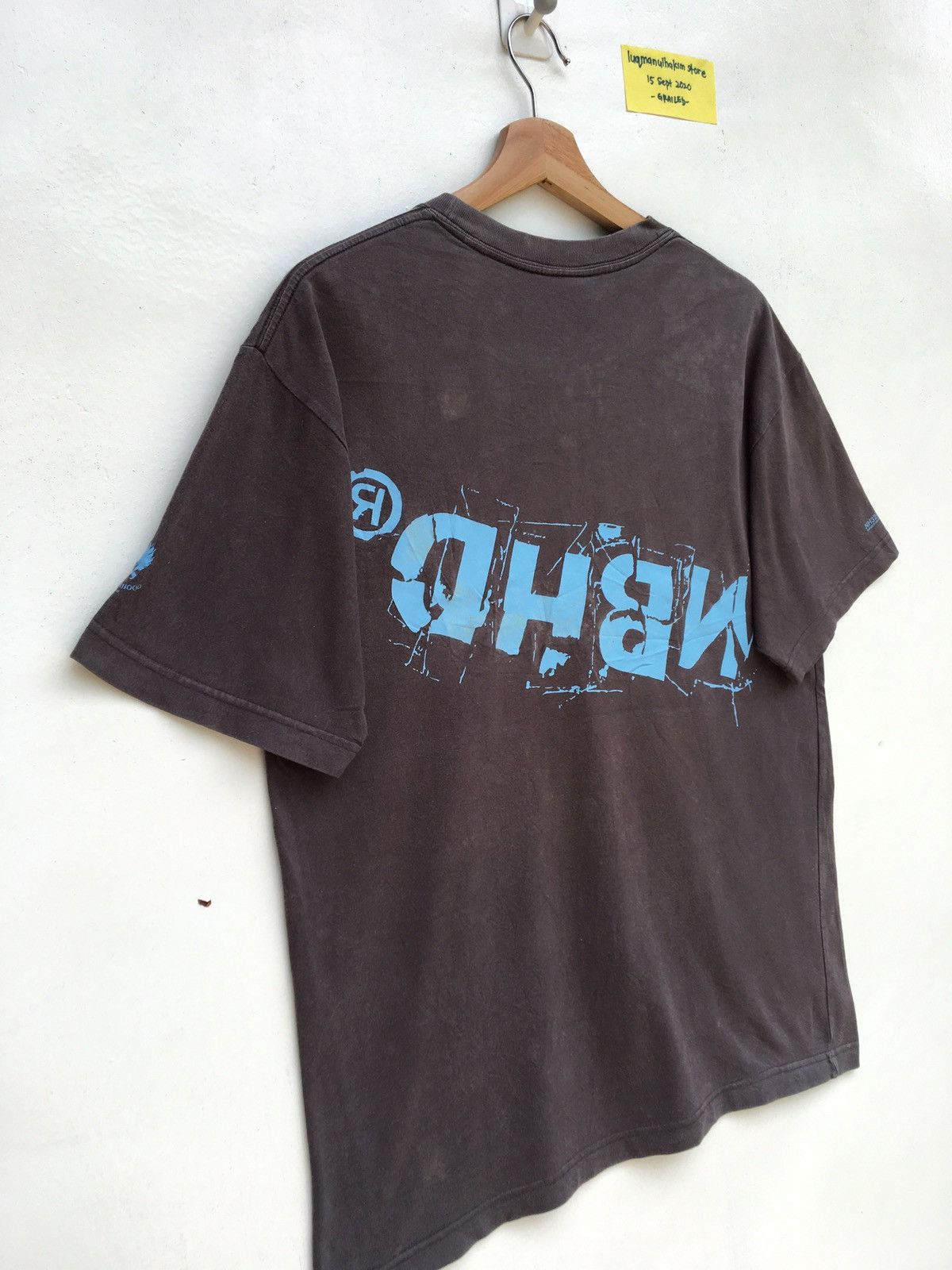 Neighborhood Neighborhood Big Logo NBHD NH3204 TA C.W.P Tshirt Size US M / EU 48-50 / 2 - 11 Thumbnail