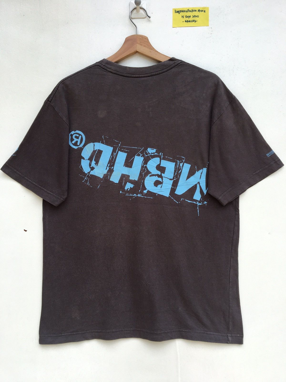 Neighborhood Neighborhood Big Logo NBHD NH3204 TA C.W.P Tshirt Size US M / EU 48-50 / 2 - 10 Thumbnail