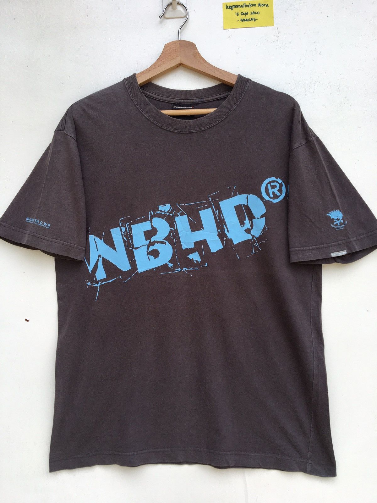 Neighborhood Neighborhood Big Logo NBHD NH3204 TA C.W.P Tshirt Size US M / EU 48-50 / 2 - 1 Thumbnail