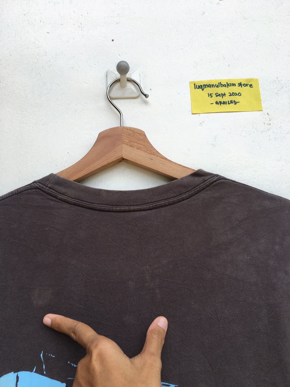 Neighborhood Neighborhood Big Logo NBHD NH3204 TA C.W.P Tshirt Size US M / EU 48-50 / 2 - 14 Thumbnail