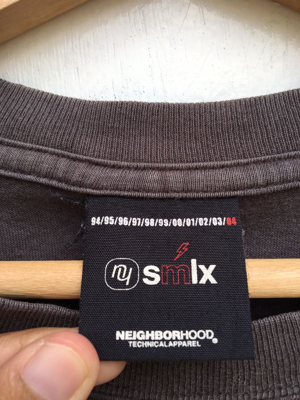 Neighborhood Neighborhood Big Logo NBHD NH3204 TA C.W.P Tshirt Size US M / EU 48-50 / 2 - 8 Thumbnail
