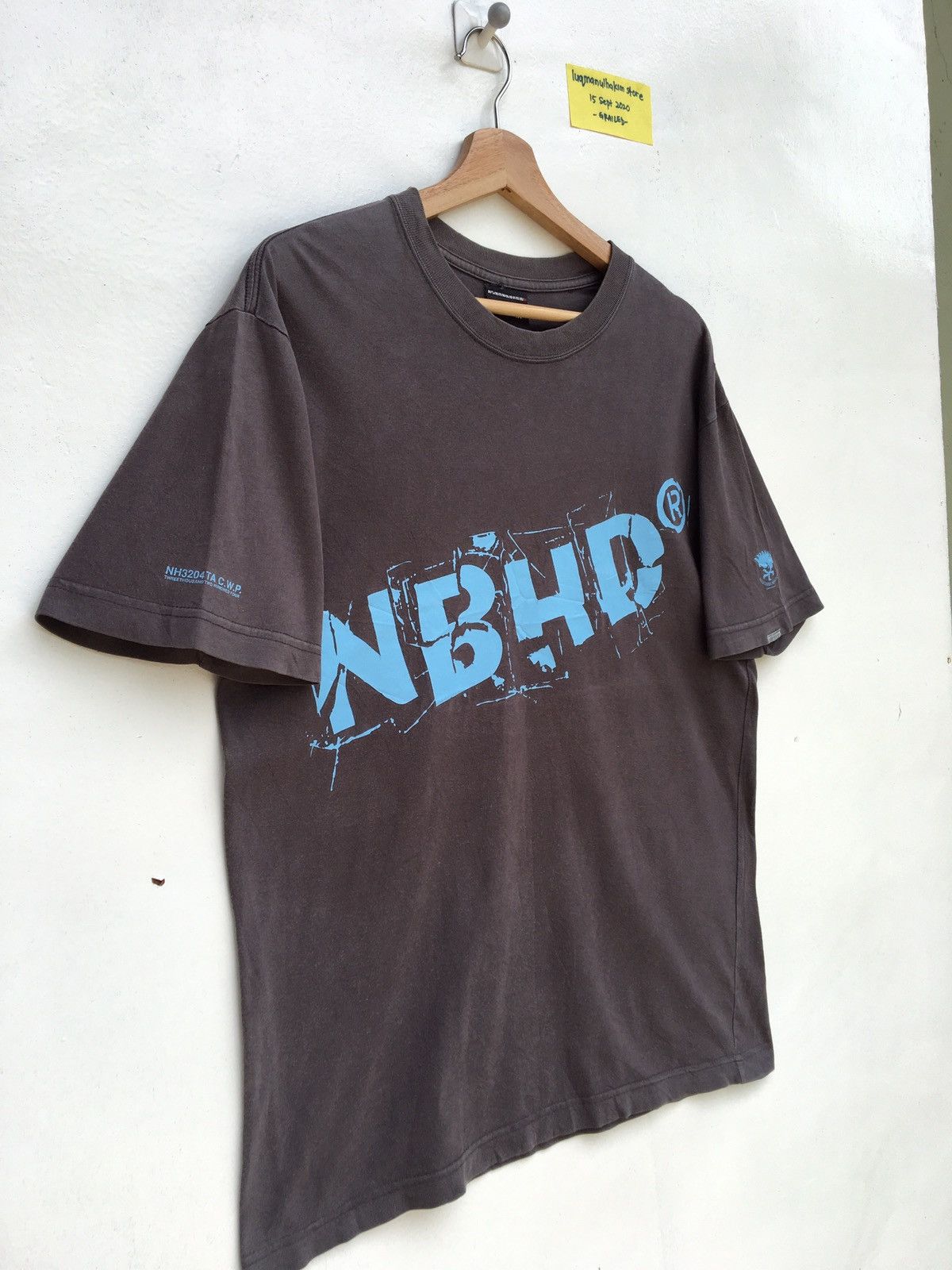 Neighborhood Neighborhood Big Logo NBHD NH3204 TA C.W.P Tshirt Size US M / EU 48-50 / 2 - 2 Thumbnail