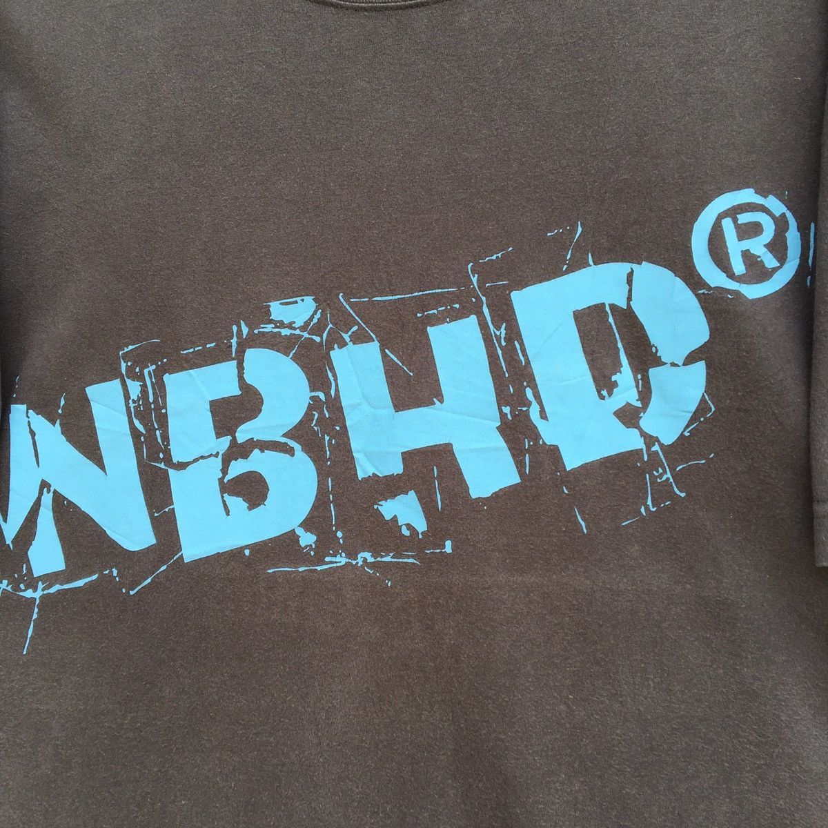 Neighborhood Neighborhood Big Logo NBHD NH3204 TA C.W.P Tshirt Size US M / EU 48-50 / 2 - 4 Thumbnail