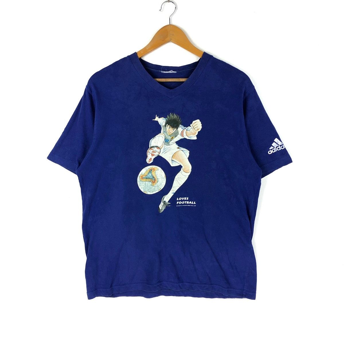 Adidas Cartoon Network Vintage Vintage Captain Tsubasa Collab Adidas Kirin JFA Tshirt Grailed