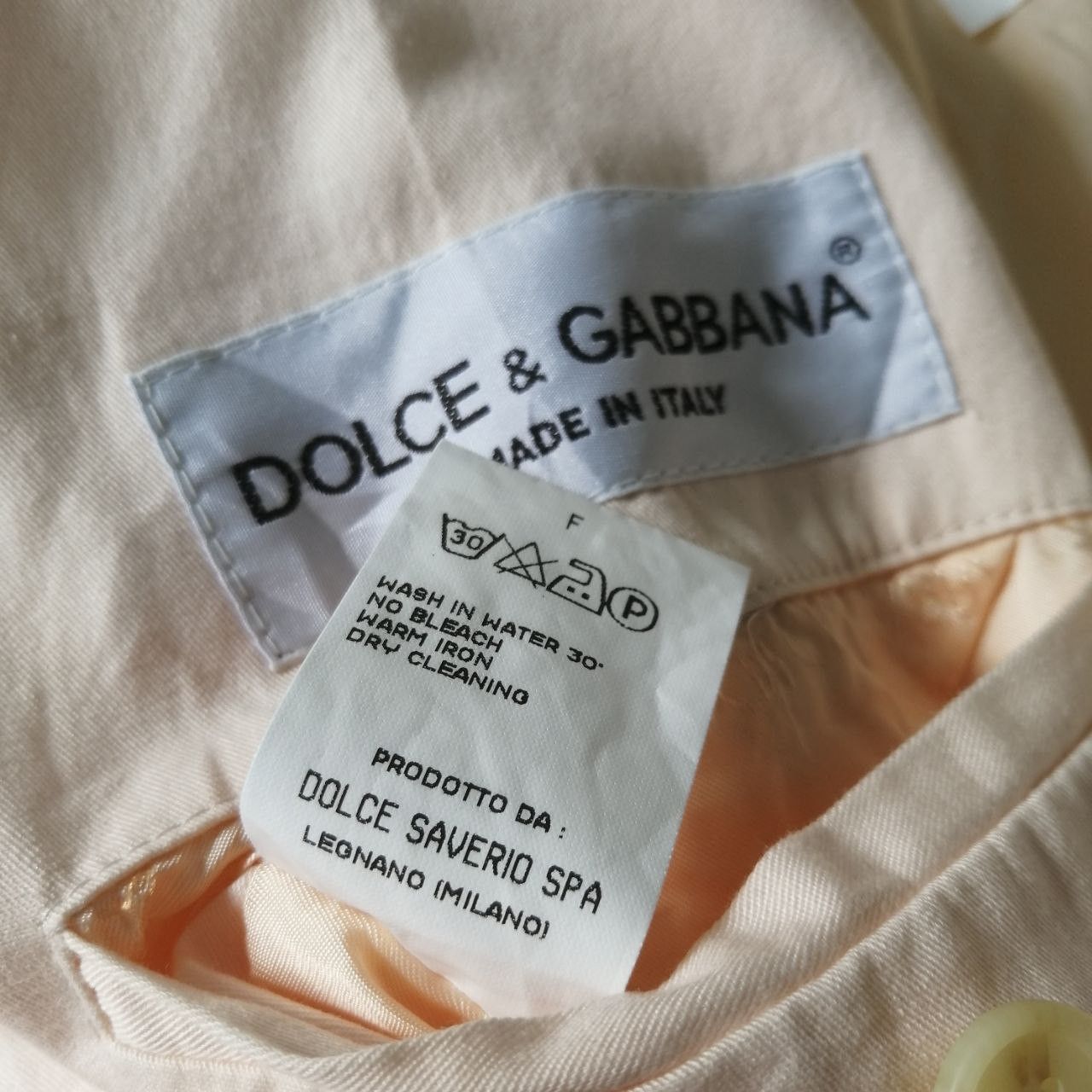 Dolce & Gabbana × Vintage 🔥 Vintage Dolce & Gabbana Blazer Coat Made in Italy Size US L / EU 52-54 / 3 - 9 Thumbnail