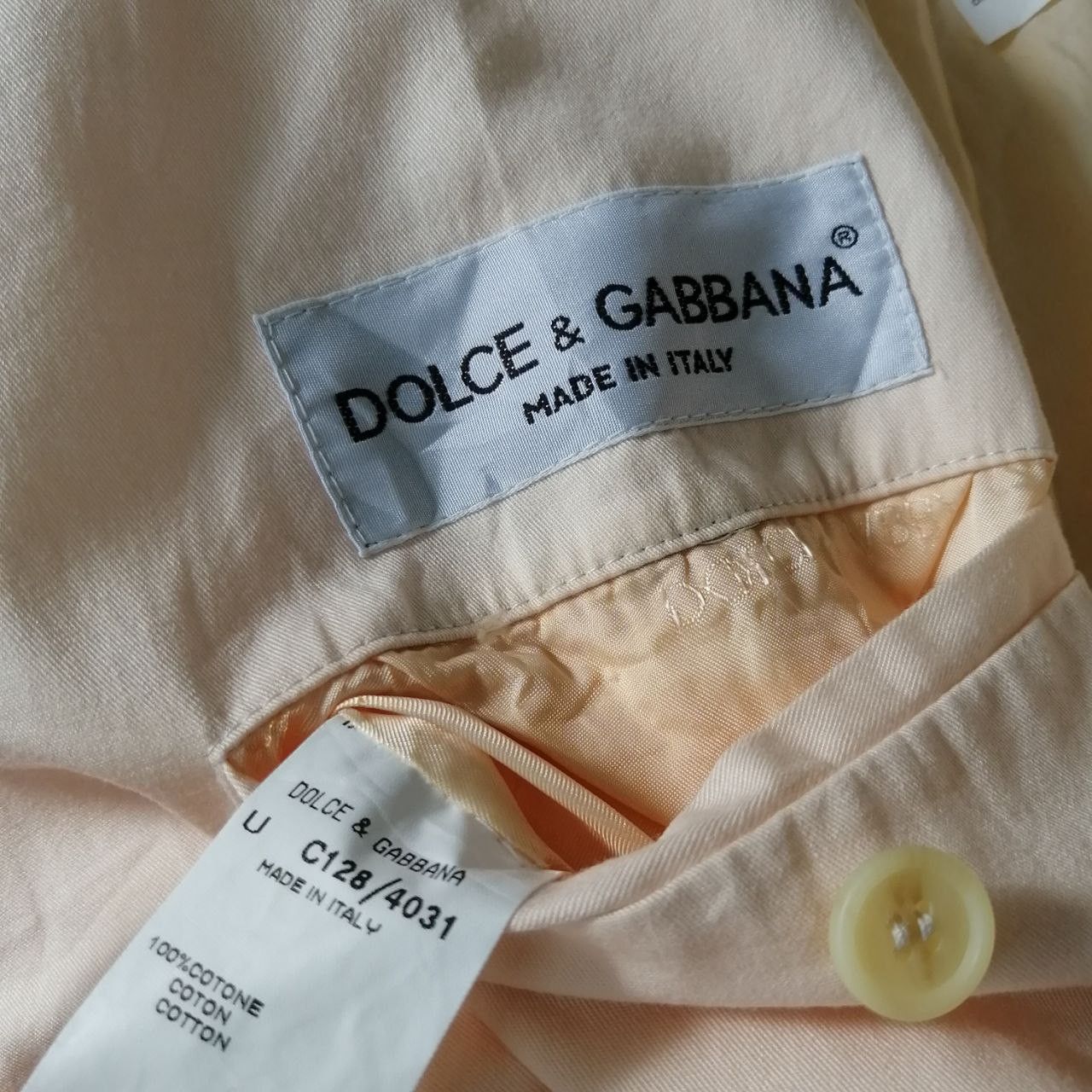 Dolce & Gabbana × Vintage 🔥 Vintage Dolce & Gabbana Blazer Coat Made in Italy Size US L / EU 52-54 / 3 - 8 Thumbnail