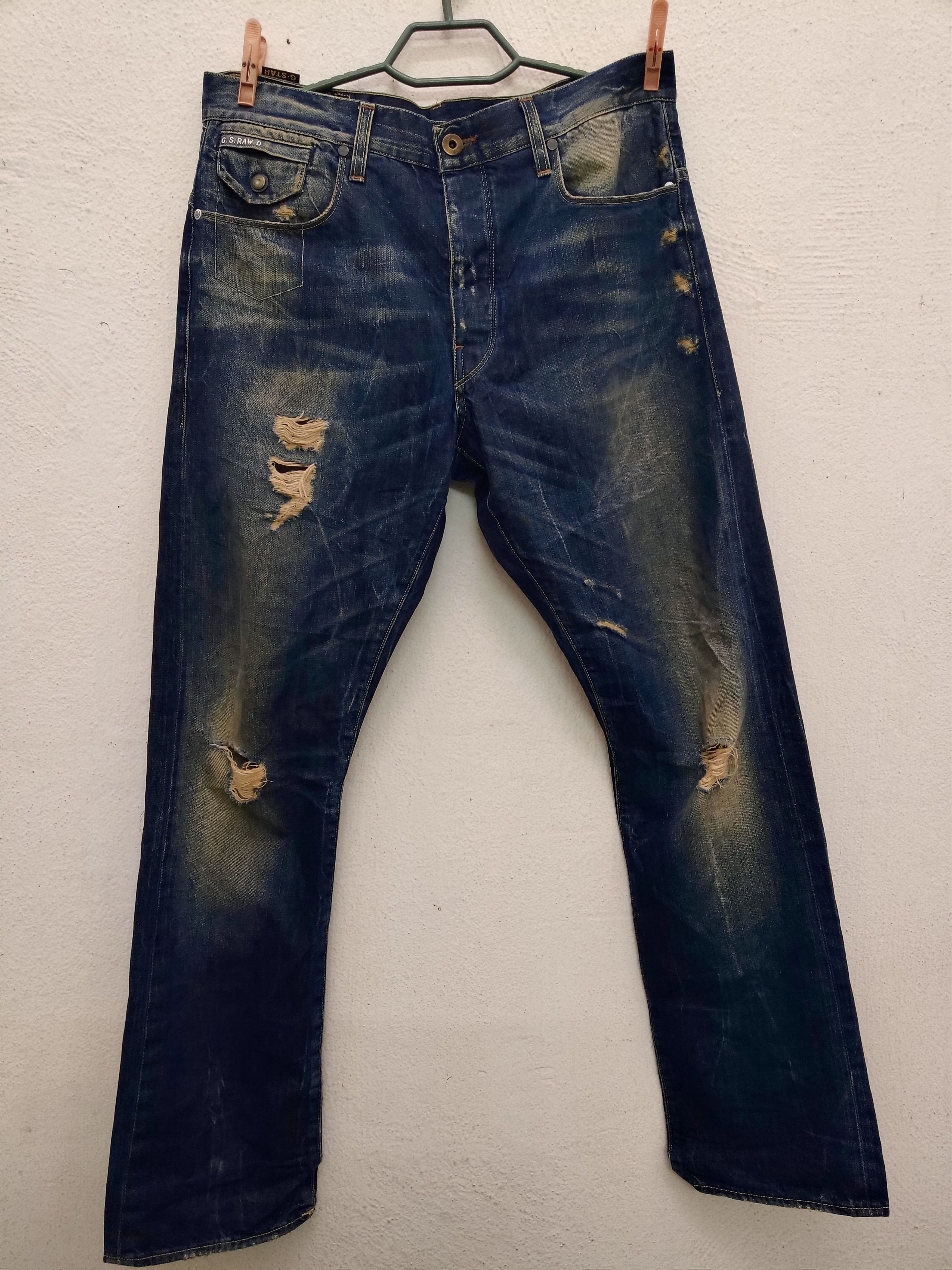G Star 3301Distress Made In Italy