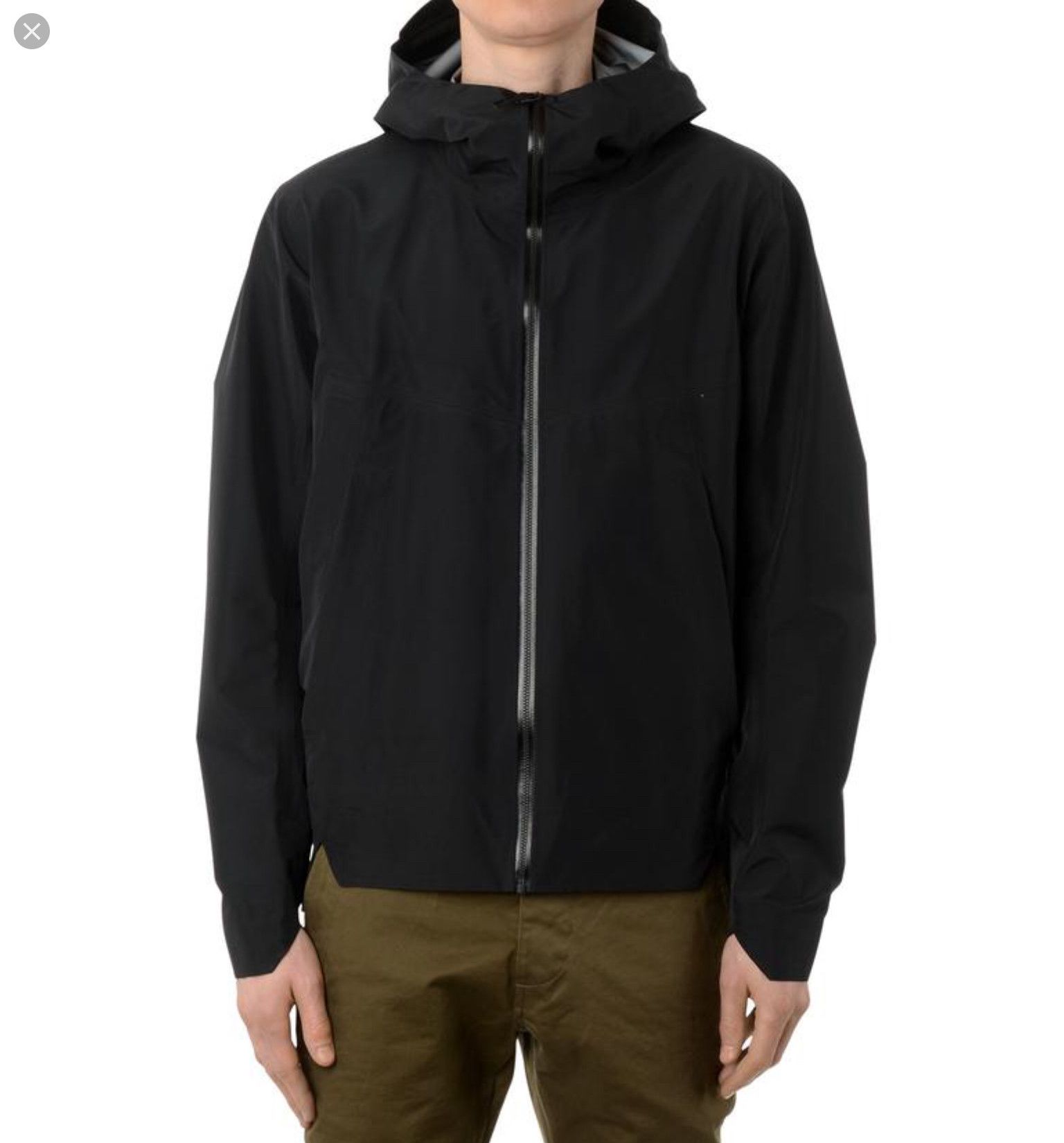 Arc'Teryx Veilance Arris Black Gotex shield | Grailed