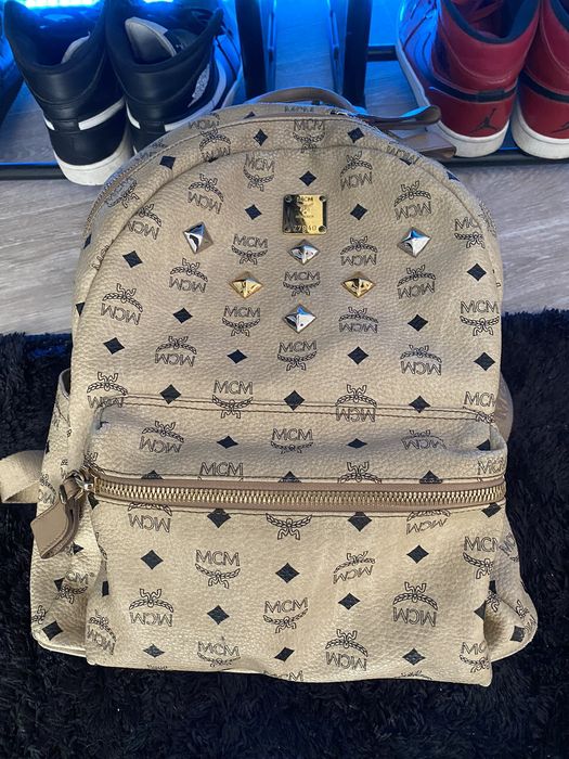 Mcm backpack clearance grailed