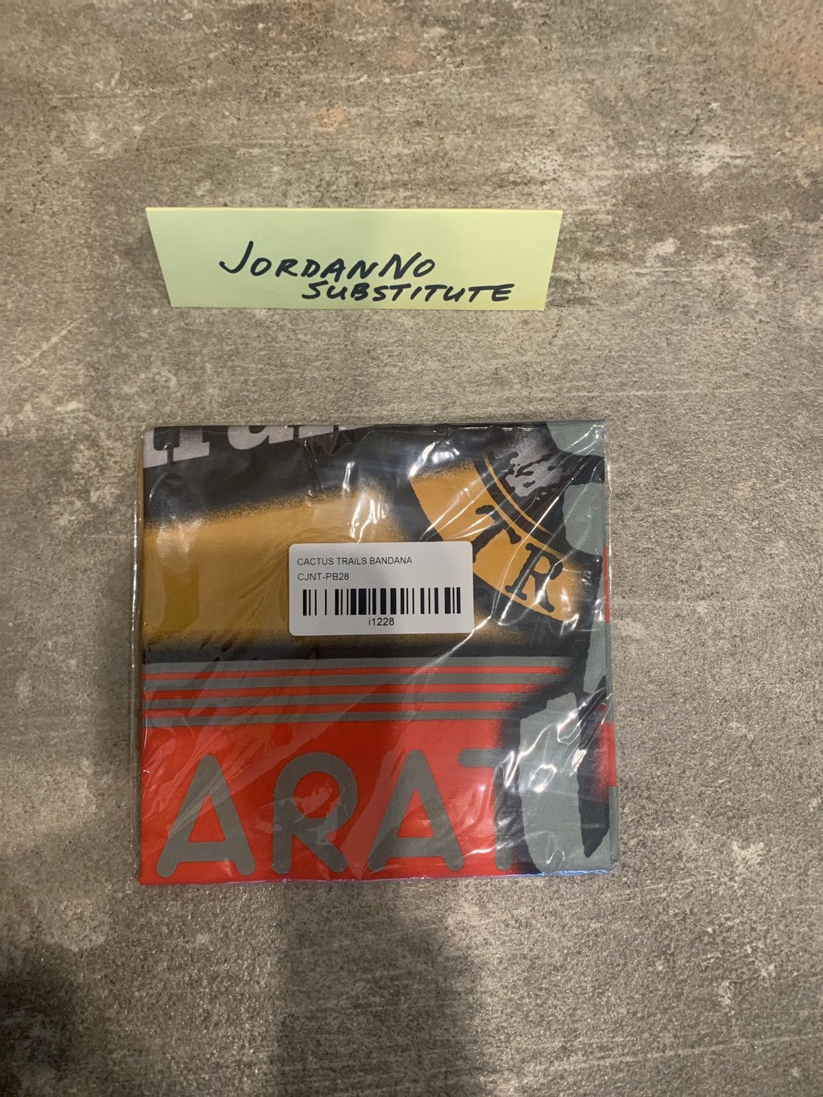 Travis Scott Travis Scott Cactus Trails Yellow Gold Bandana Grailed