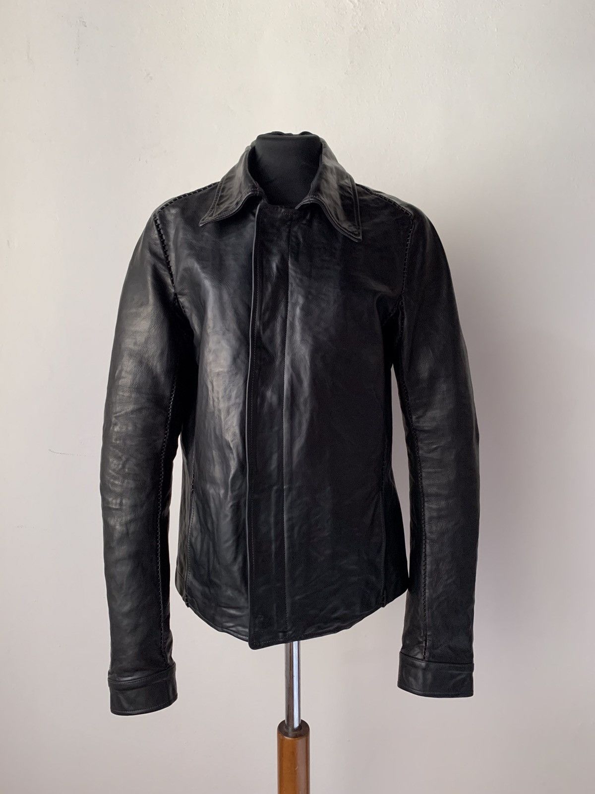 CCP SS ‘07 Paranoid Collection - Overlock Leather Jacket