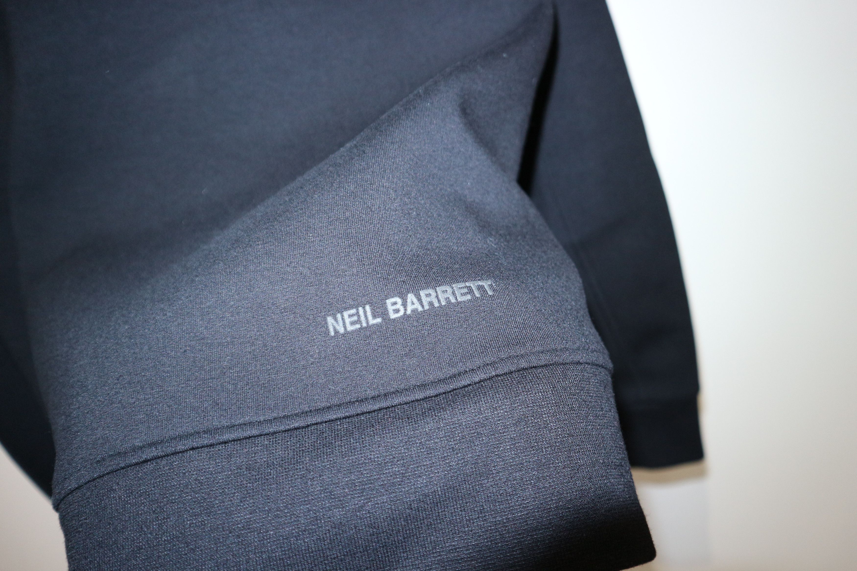 Neil Barrett "Slayde" embossed sweatshirt Size US XS / EU 42 / 0 - 13 Thumbnail