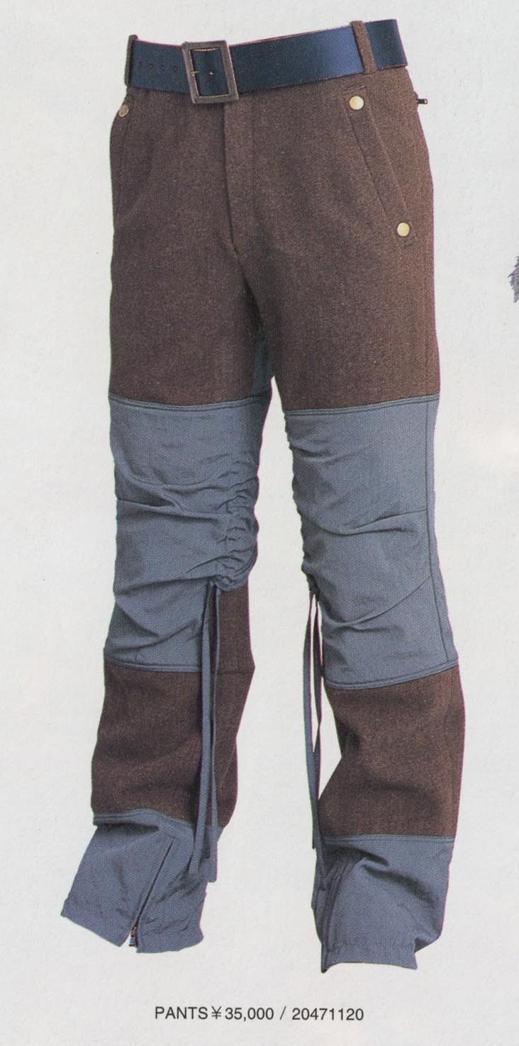 20471120 AW98 Patchwork Wool Pants Size US 28 / EU 44 - 11 Thumbnail