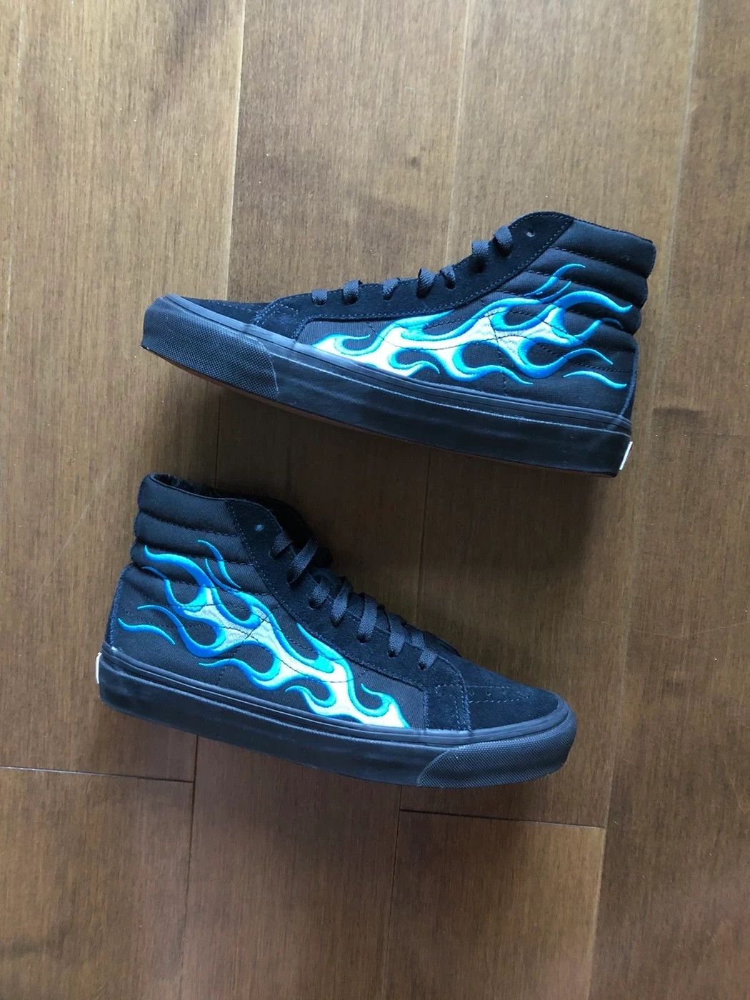 Vans Vault By Vans x Wtaps OG Sk8Hi LX Blue Flame | Grailed