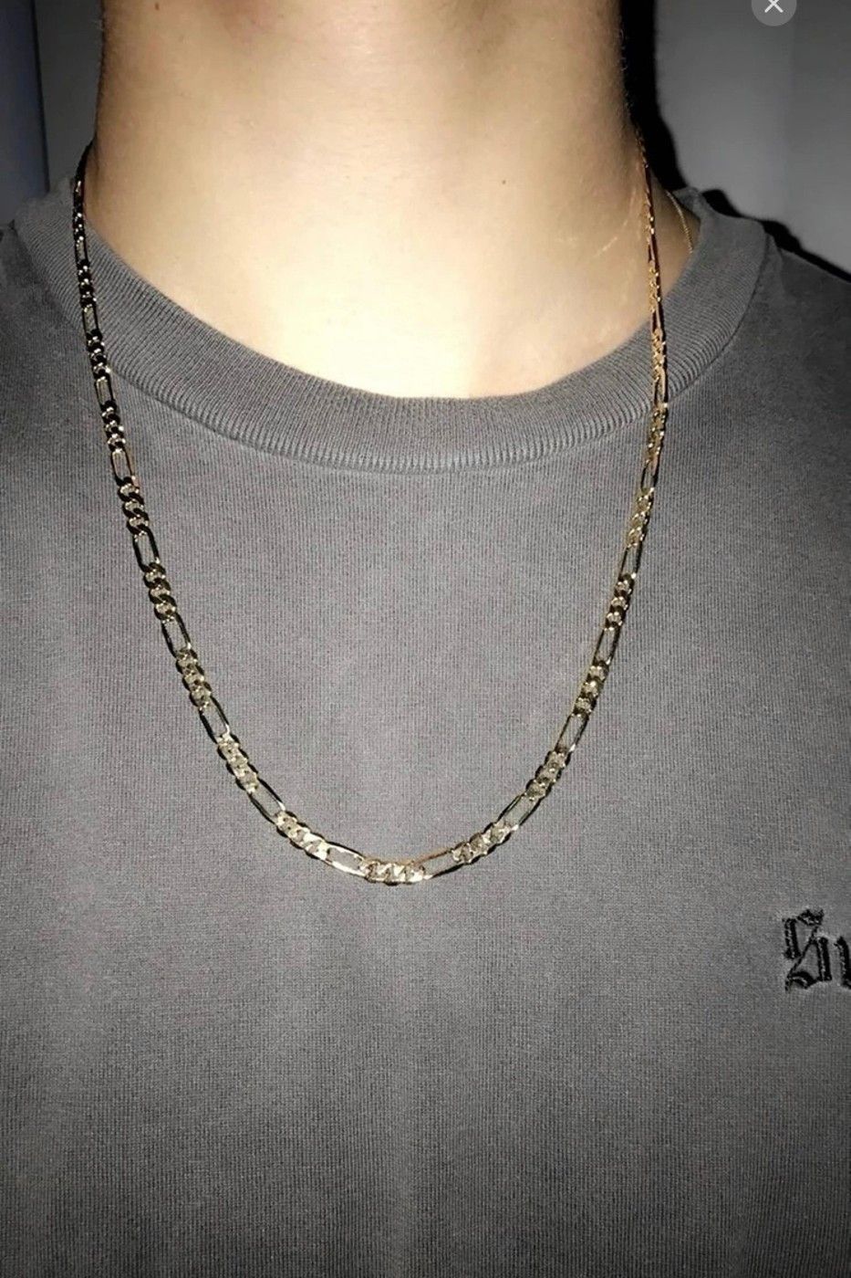 Other 14k Figaro Gold Chain (PVD) Size ONE SIZE - 1 Preview