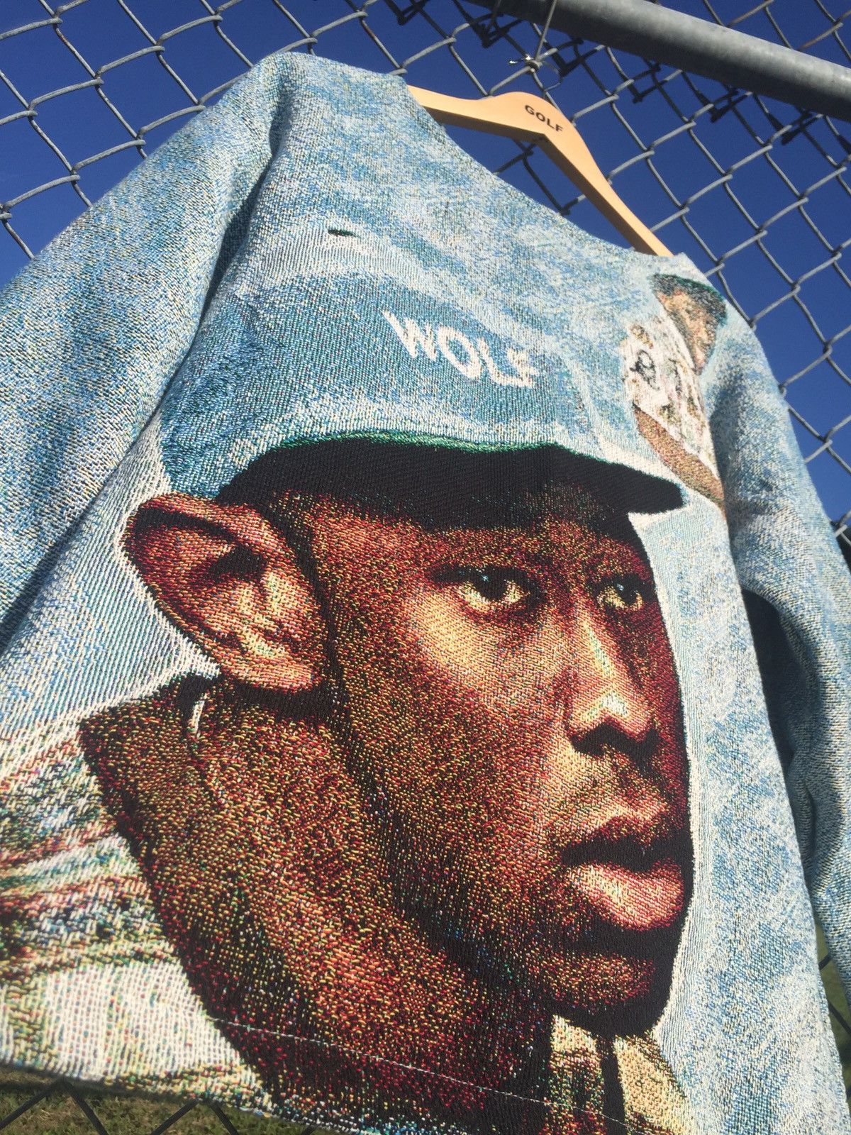 4x1111 × Tyler The Creator 4x1111 “Wolf” Tyler the Creator Tapestry ...